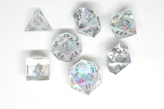 Prism Shard Resin Dice Set