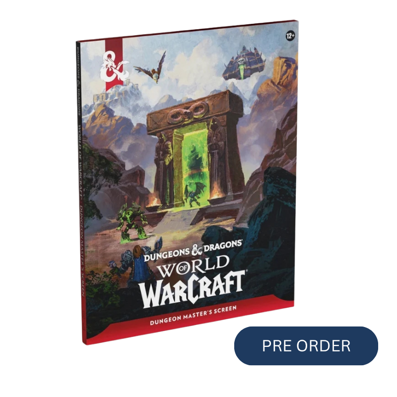 D&D Dungeons & Dragons World of Warcraft Dungeons Masters Screen