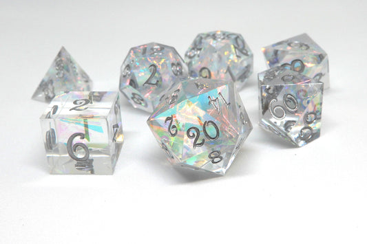 Prism Shard Resin Dice Set