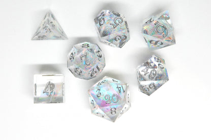 Prism Shard Resin Dice Set