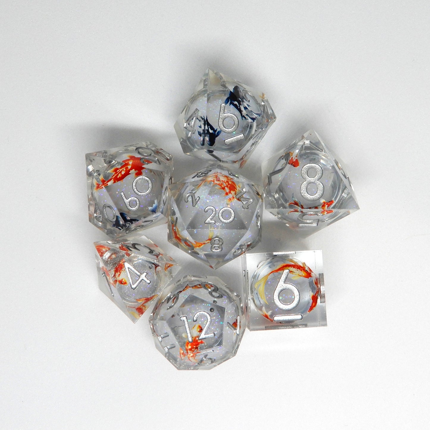 Koi Spirit Liquid Core Dice Set