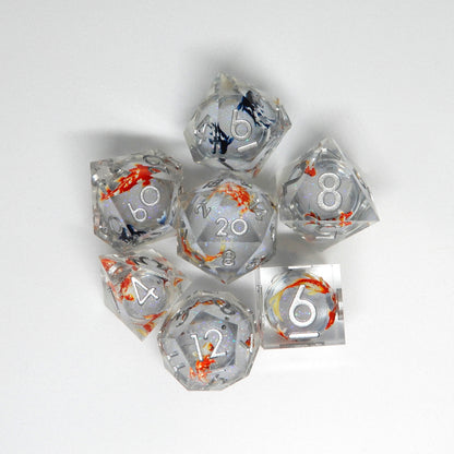 Koi Spirit Liquid Core Dice Set
