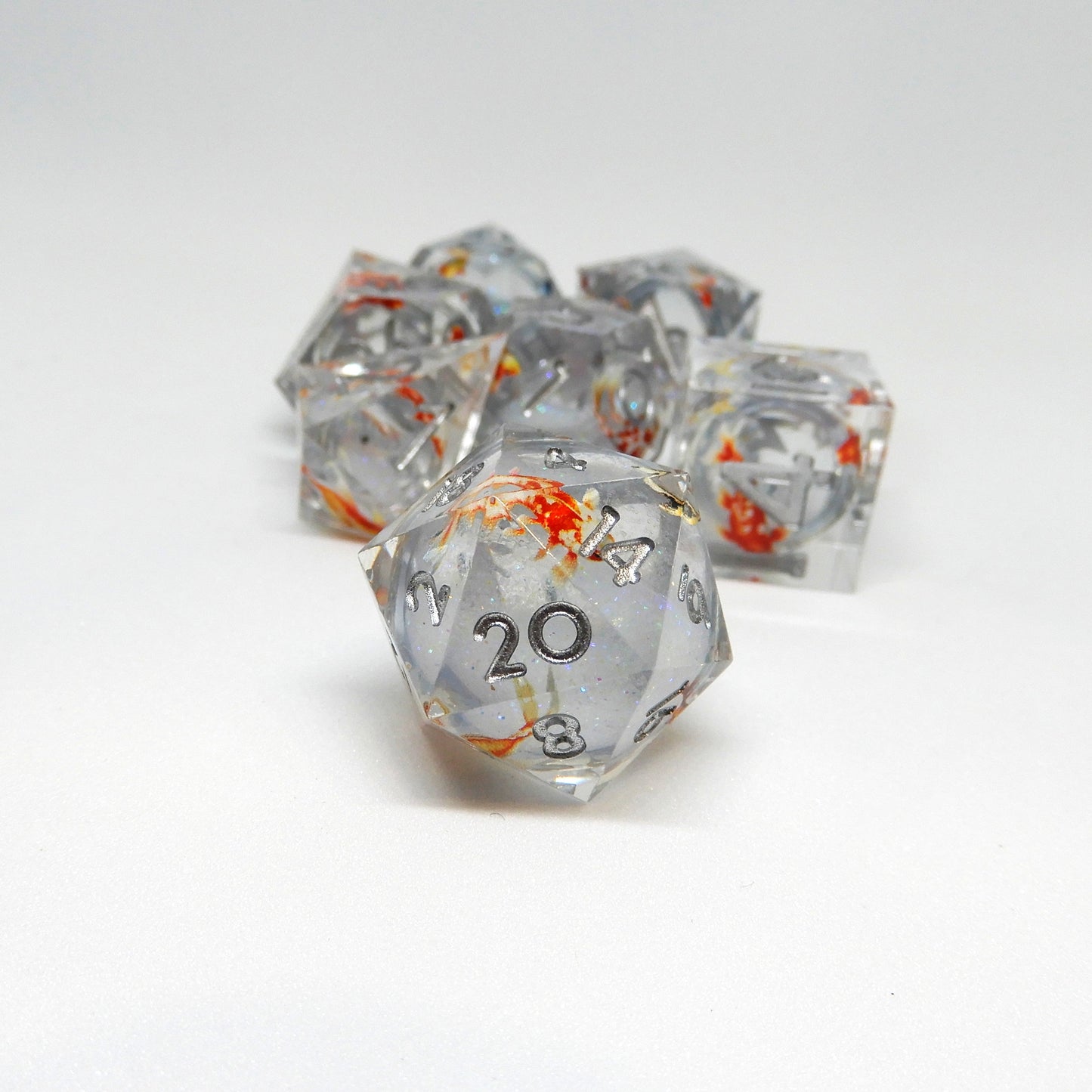 Koi Spirit Liquid Core Dice Set
