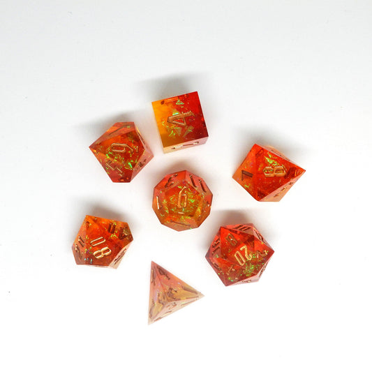Cinder Forge Resin Dice Set
