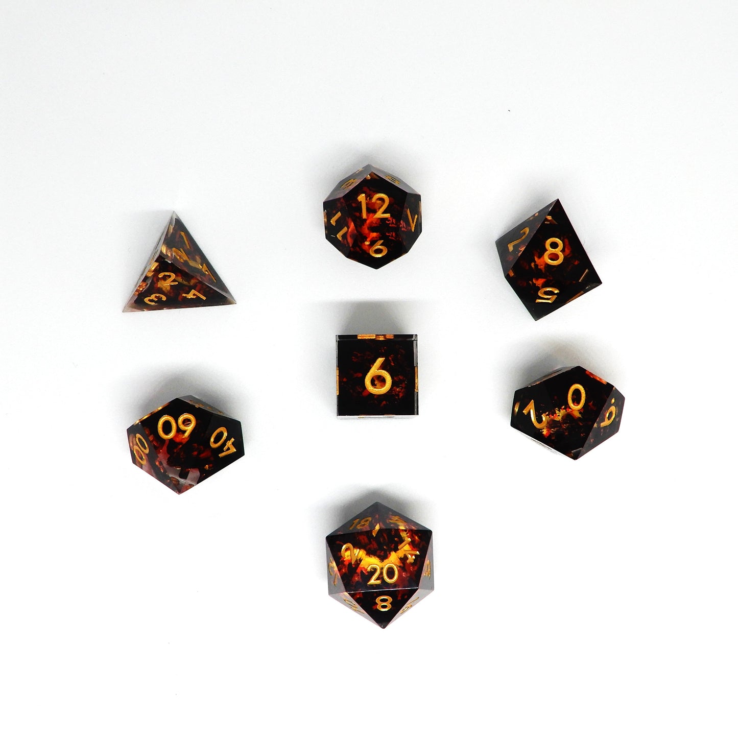 EmberPeak Dice Set