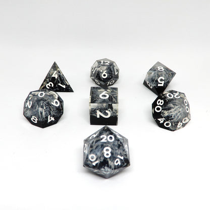 FrostPeak Resin Dice Set