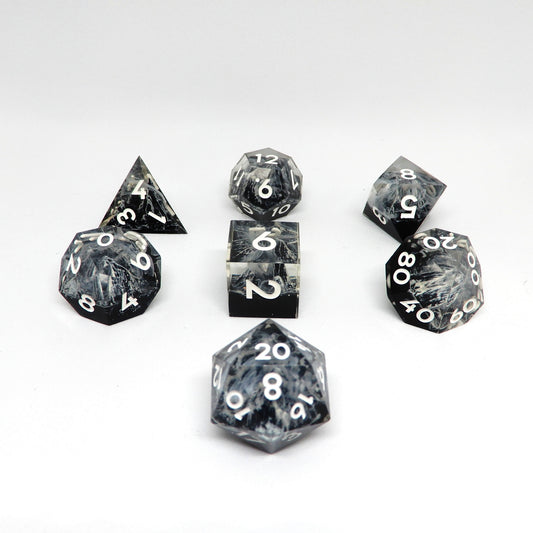 FrostPeak Resin Dice Set