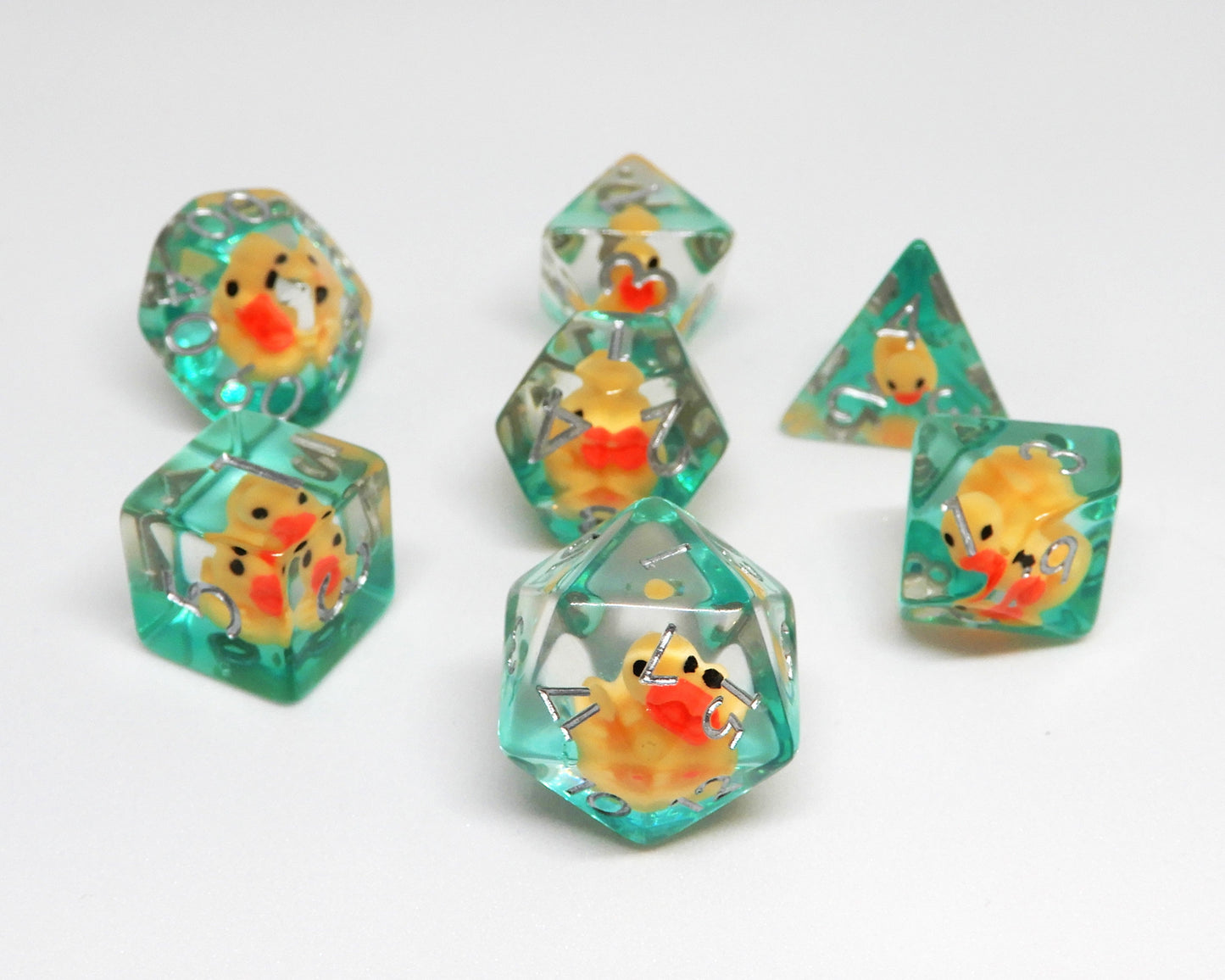 Ducky Resin Dice Set