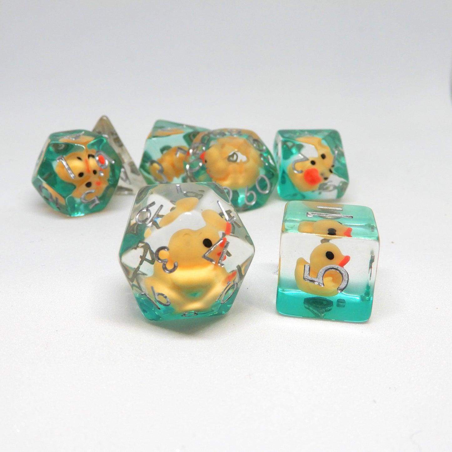 Ducky Resin Dice Set