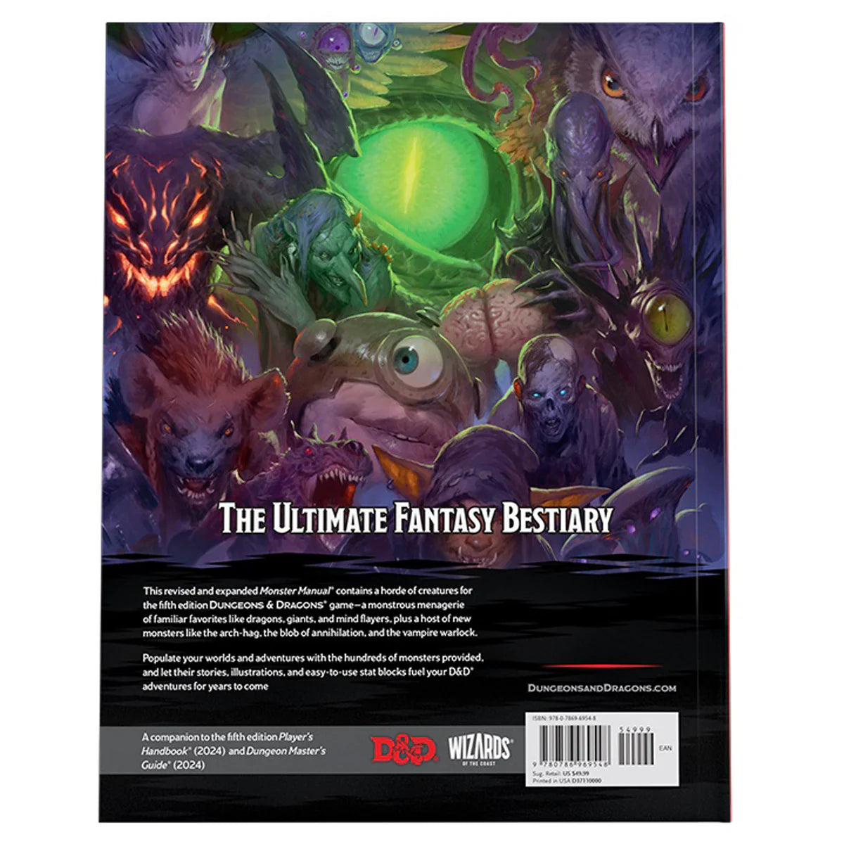 Dungeons & Dragons Monster Manual 2024