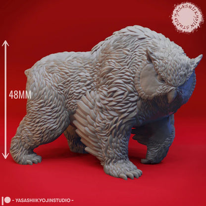 Owlbear - 3D Printed By YKS Miniatures