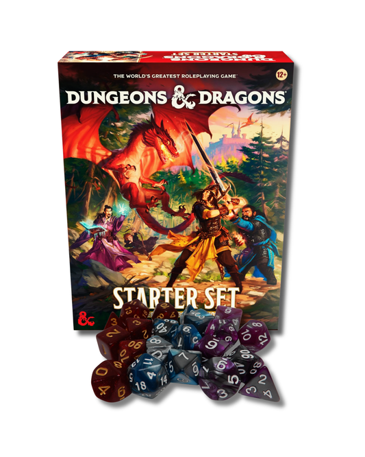 D&D Starter Set: Heroes of the Borderlands + Dice Set